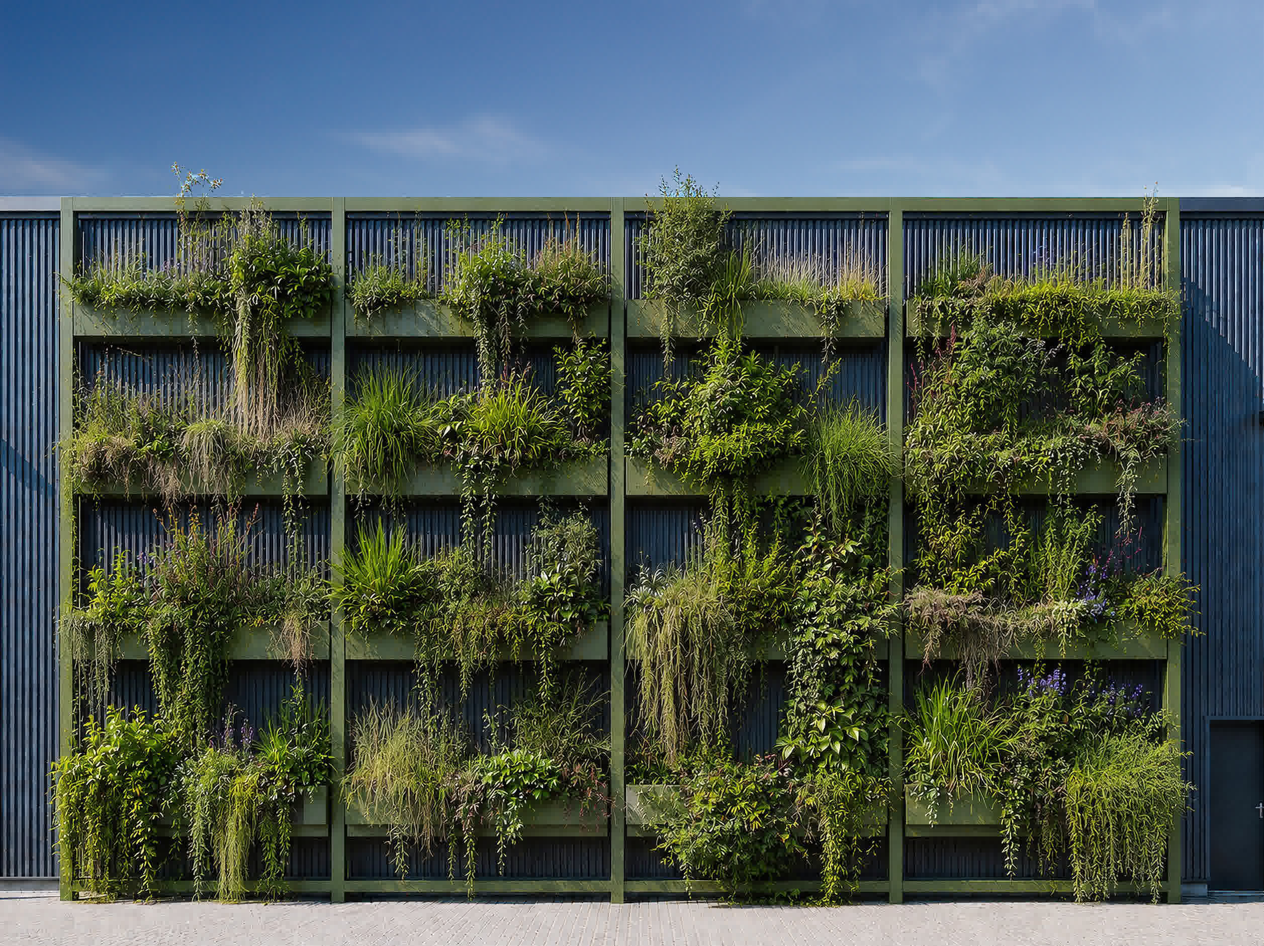 Growclad Fassadenbegrünung